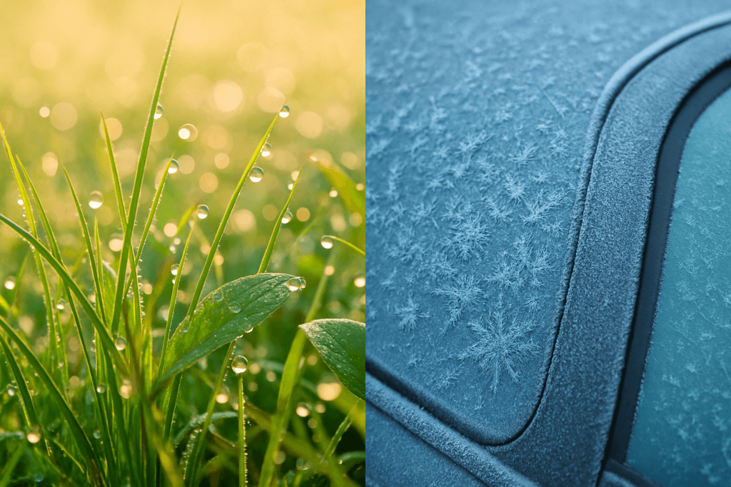 Dew Drops in the Morning