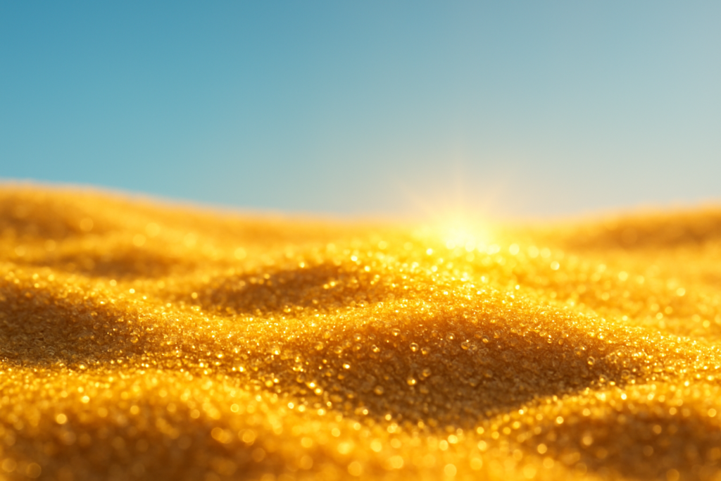 Why is sand hot at the beach and water cold?