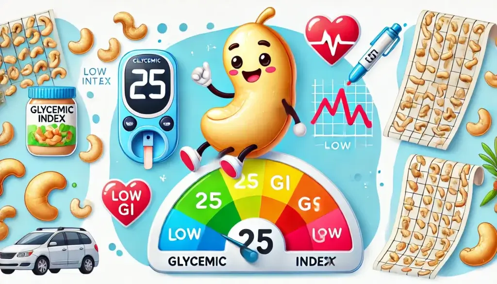 cashew glycemic index