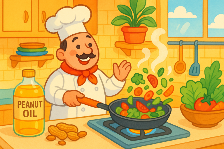 cooking with peanut oil